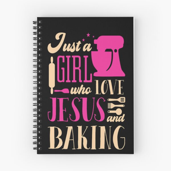 Item preview,  just a girl who love jesus and baking,  designed and sold by truewear1.