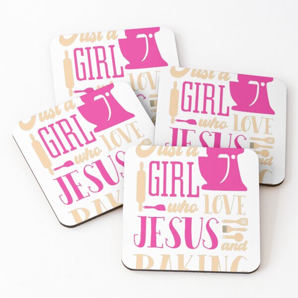 Item preview,  just a girl who love jesus and baking,  designed and sold by truewear1.