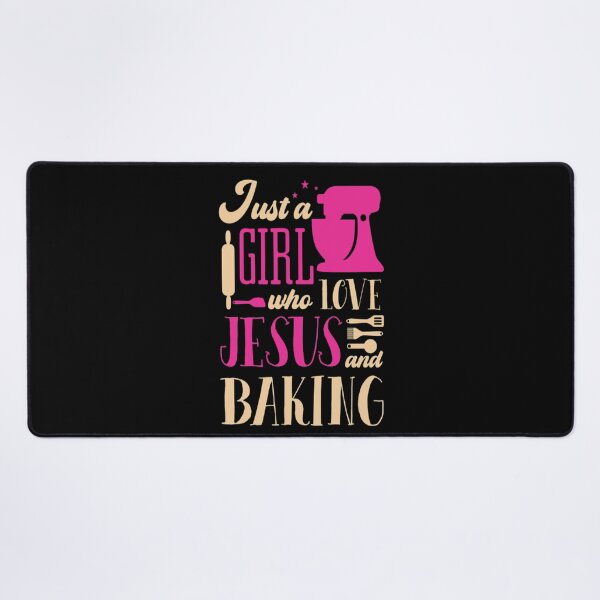 Item preview, just a girl who love jesus and baking, designed and sold by truewear1.