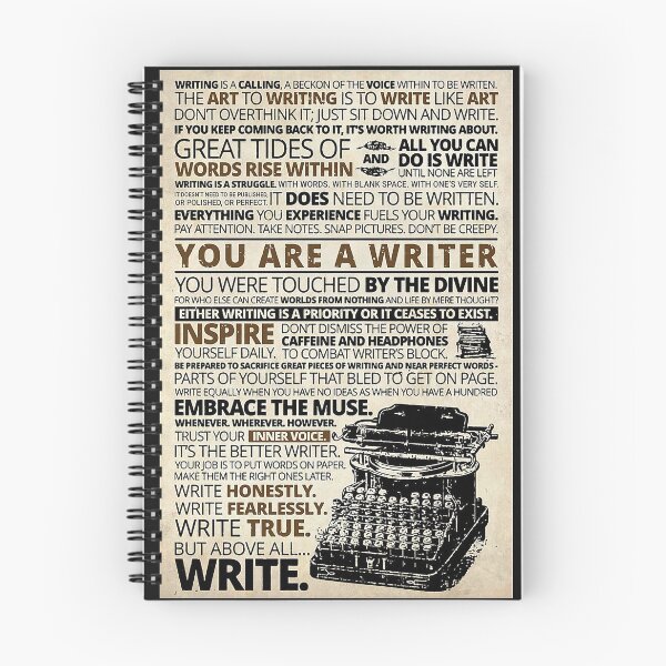 Item preview, Writing You Are A Writer designed and sold by Enroceba64.