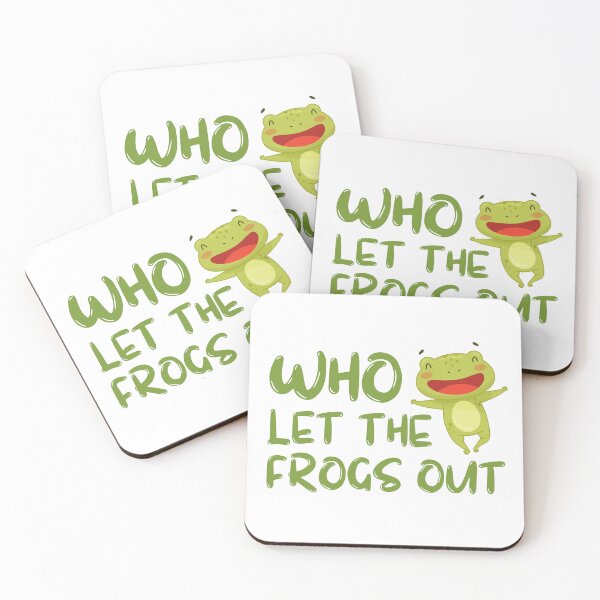 Item preview, Who Let The Frogs Out designed and sold by Ahmed Hussain.