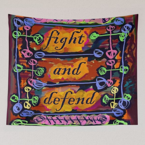 Item preview, fight and defend  designed and sold by David Jardine.