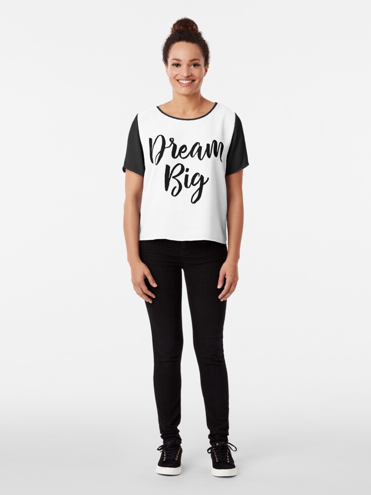 Alternate view of Dream Big Chiffon Top