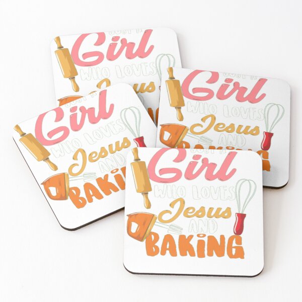 Item preview,   just a girl who love jesus and baking,  designed and sold by truewear1.