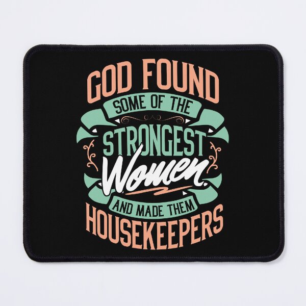 Item preview, Strong Woman Housekeepers Profession Gift Idea designed and sold by haselshirt.