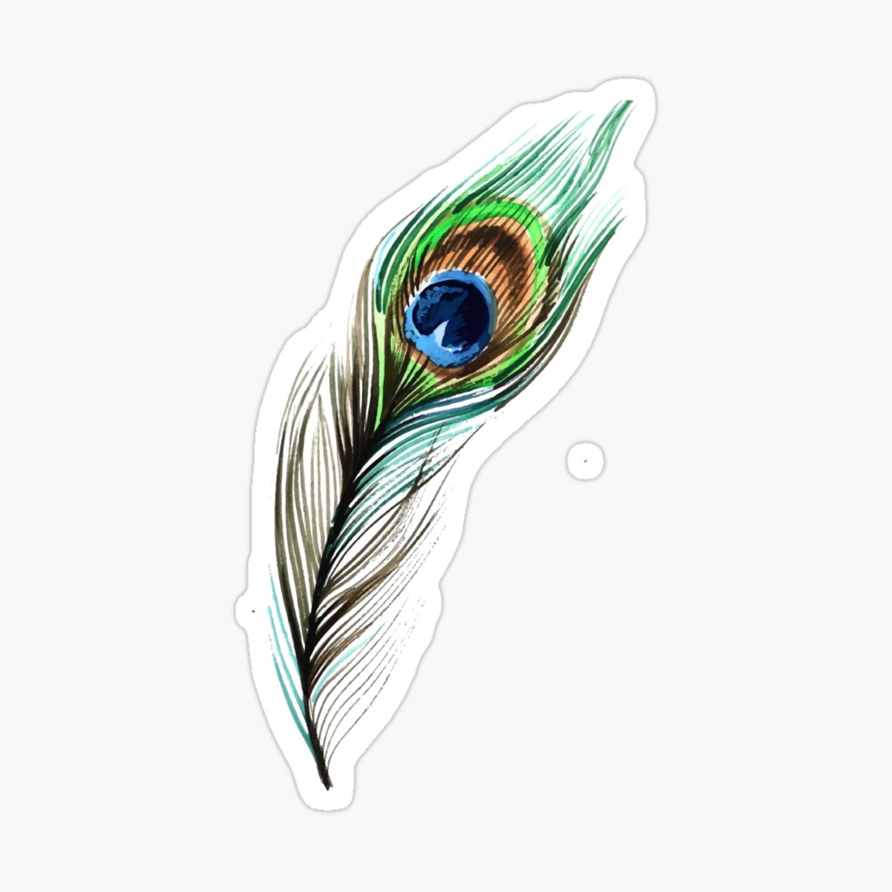 Krishna Janmashtami special Peacock feather Flute art | Janmashtami  mandalaart @VennilaYLCreations - YouTube
