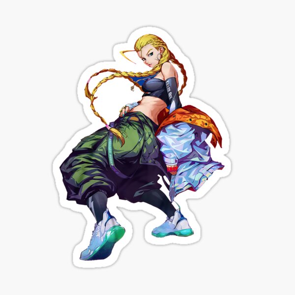 Street Fighter: Cammy Vinyl Sticker -  Denmark