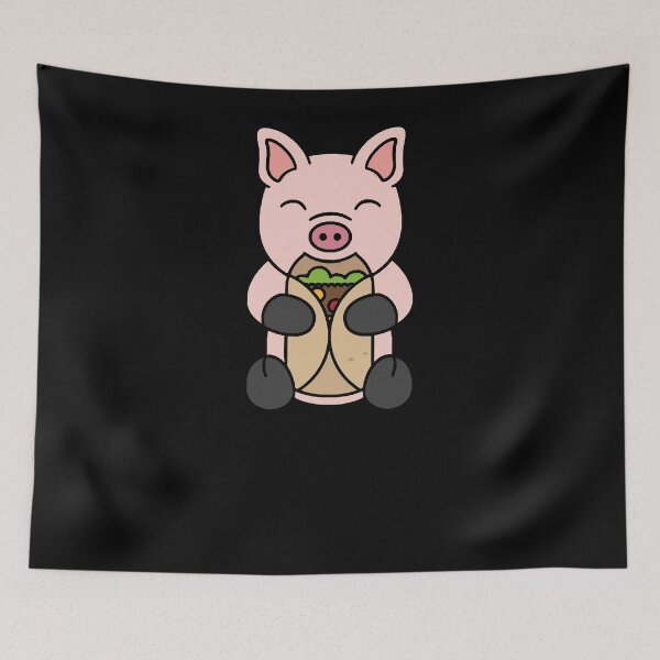 Item preview, Mini Pig Burrito Lover T-Shirt designed and sold by MichaelPol64.