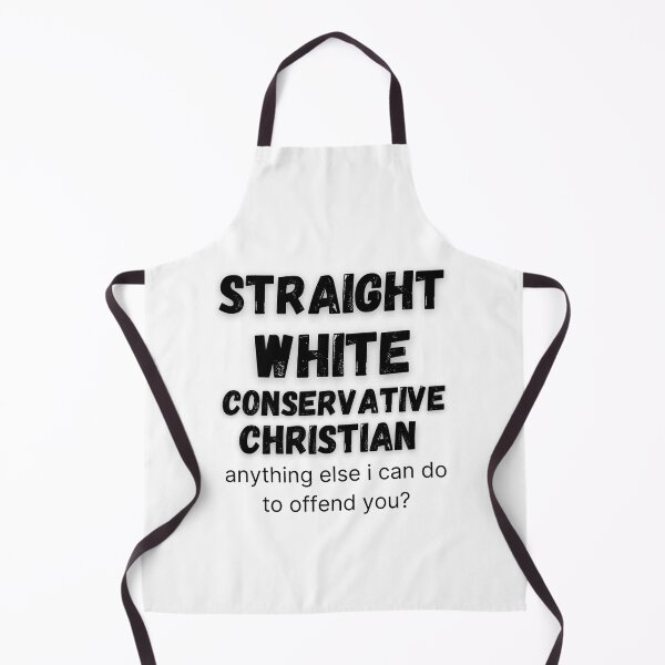 Item preview, Straight White Conservative Christian - Funny political designed and sold by dreamwearprints.