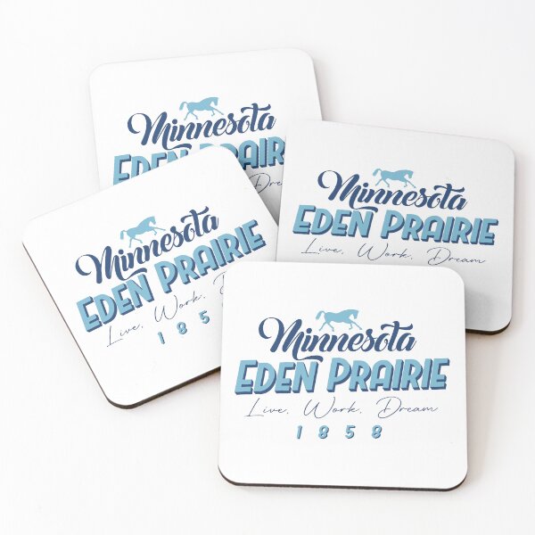 Item preview, Eden Prairie, Minnesota, USA. Lettering. Blue color designed and sold by Dmitry Sytnikov.
