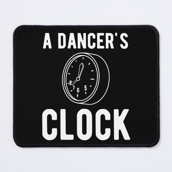Item preview, Dance A Dancers Clock 8 7 6 5 Birthday Gift designed and sold by haselshirt.