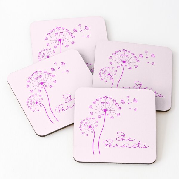 Item preview, She Persists | Dandelion designed and sold by SpeakLifeHQ.