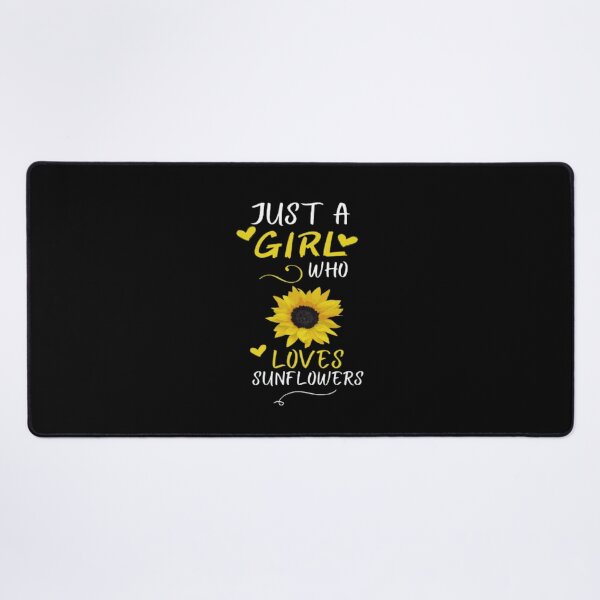 Item preview,   just a girl who love sunflowers,  designed and sold by truewear1.