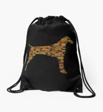 German Shorthaired Pointer Drawstring Bag