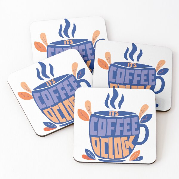 Item preview, Quote It's Coffee o'clock designed and sold by Milkygmail.