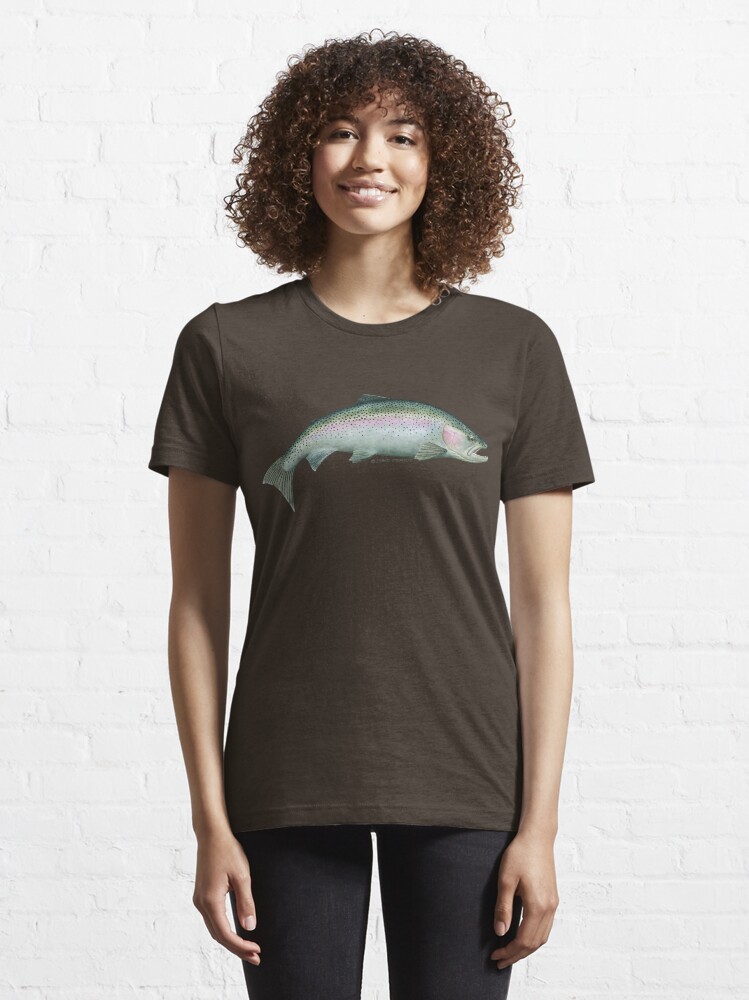 Alternate view of Rainbow Trout Essential T-Shirt
