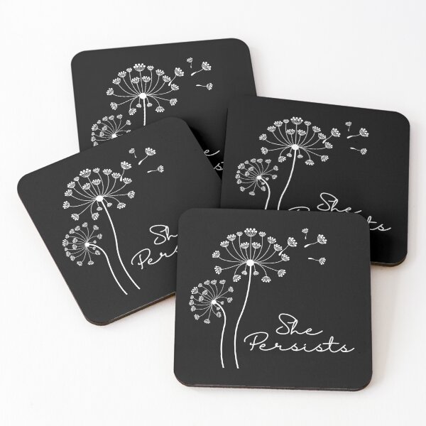 Item preview, She Persists | Dandelion designed and sold by SpeakLifeHQ.