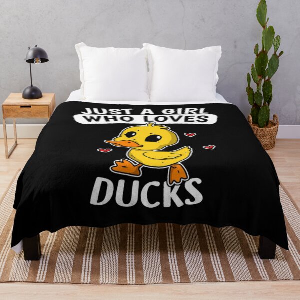 Item preview, just a girl who love ducks, designed and sold by truewear1.