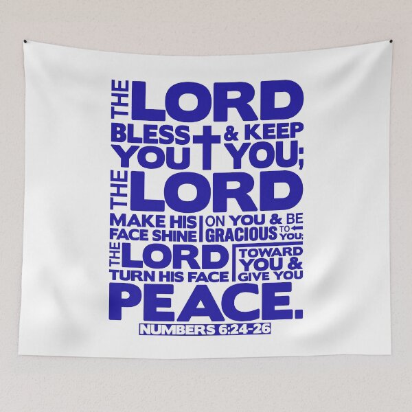 Item preview, Numbers 6:24-26 The Lord Bless You & Keep You designed and sold by plushism.