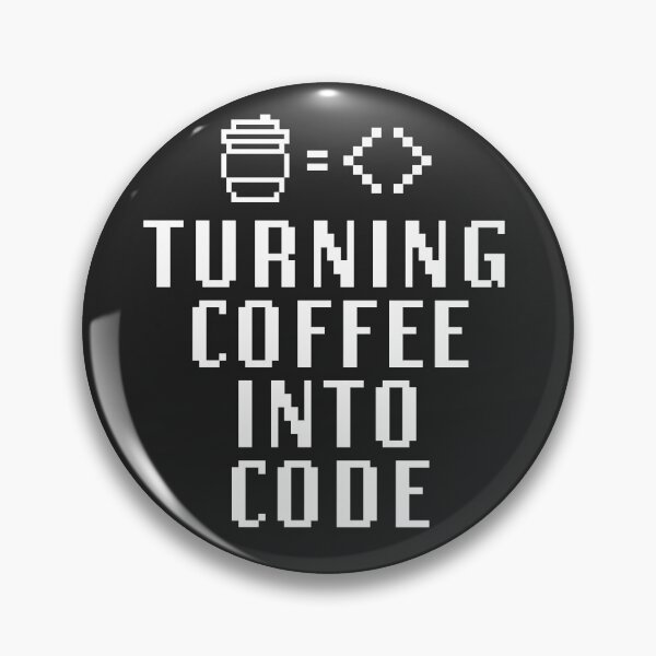 Item preview, Turning coffee into code designed and sold by Code  Monkeys.
