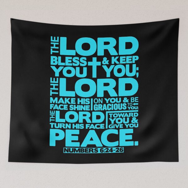 Item preview, Numbers 6:24-26 The Lord Bless You & Keep You designed and sold by plushism.