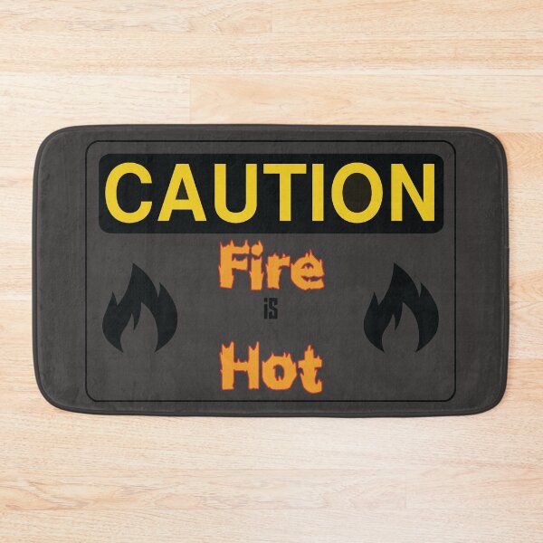 Item preview, Fire is hot designed and sold by P-aws.