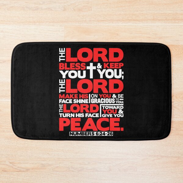 Item preview, Numbers 6:24-26 The Lord Bless You & Keep You designed and sold by plushism.