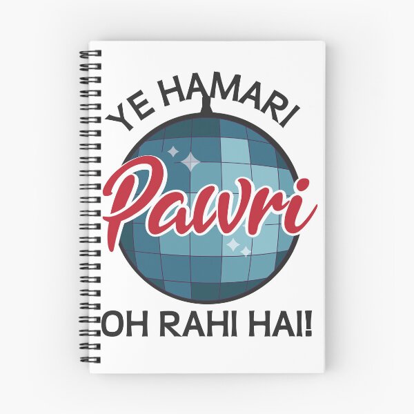Item preview, Ye Hamari Pawri Oh rahi hai Hindi Meme Quote Party design designed and sold by alltheprints.