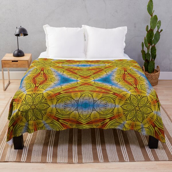 Item preview, radial inspired by nature rainbow coloured square composition design designed and sold by mister-john.