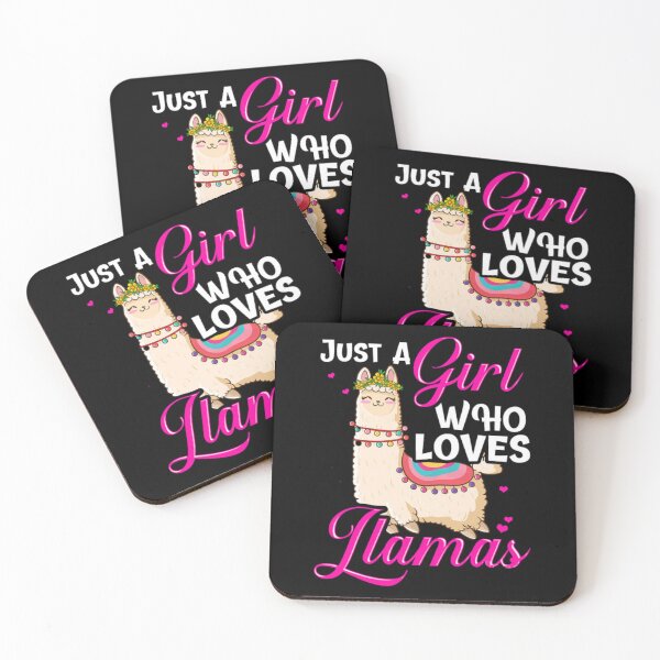 Item preview,  just a girl who love lamas,  designed and sold by truewear1.