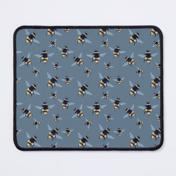 Item preview, Bumble Bee Pattern Light Blue designed and sold by IcyArtShop.