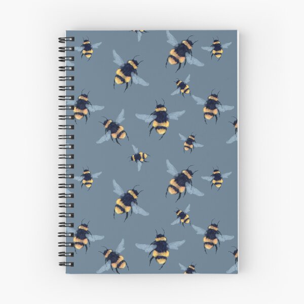 Item preview, Bumble Bee Pattern Light Blue designed and sold by IcyArtShop.