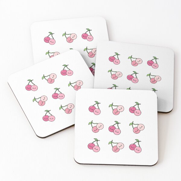 Item preview, Kawaii Cherry Pattern designed and sold by Pamo Creates.