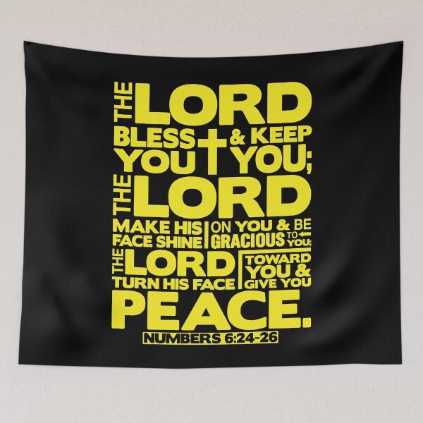 Item preview, Numbers 6:24-26 The Lord Bless You & Keep You designed and sold by plushism.