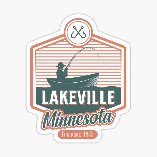 Item preview, Lakeville, Minnesota, USA. Lettering. Gray and orange color designed and sold by Dmitry Sytnikov.