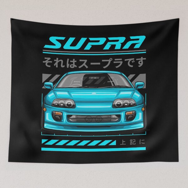 Item preview, Supra MK4 JDM Legends (ocean blue) designed and sold by JioojiProject.