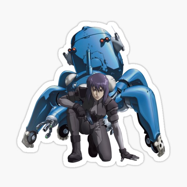 Item preview, Motoko & Tachikoma - Section 9 Days designed and sold by Shop Hakari.