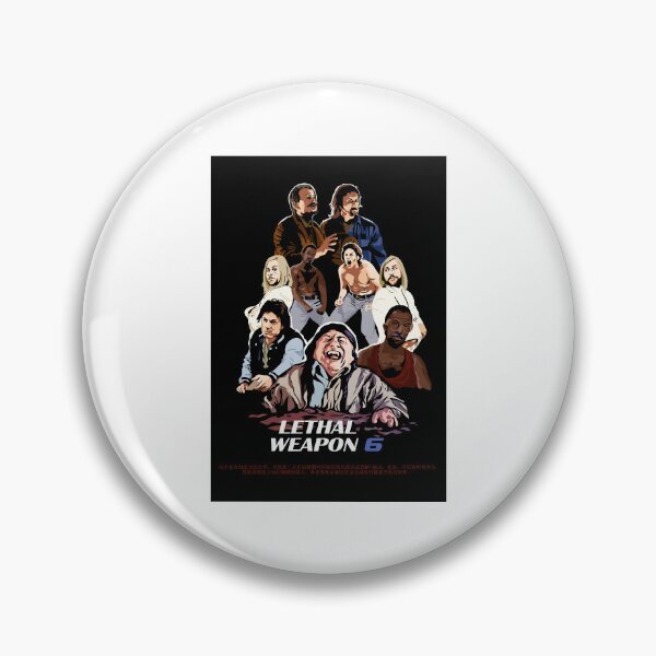 Item preview, Action Movie American Police Motivational Lethal Weapon Funny Men designed and sold by CostaAlmeida.
