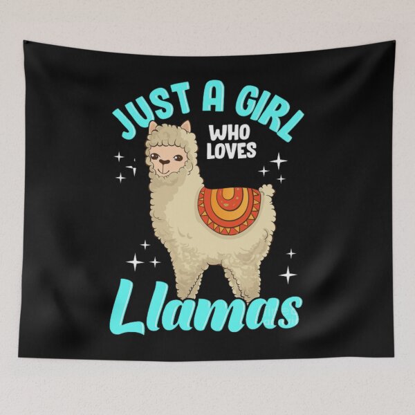 Item preview,   just a girl who love lamas,  designed and sold by truewear1.
