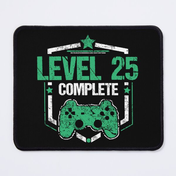 Item preview, Gamer Shirt Level 25 Complete Gaming Birthday Gift Tee designed and sold by haselshirt.
