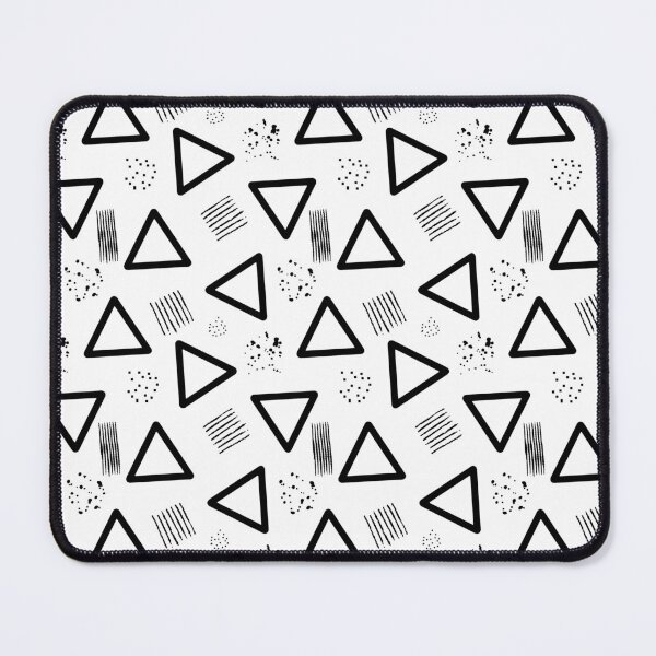 Item preview, Black Triangles with Graffiti and Splatters designed and sold by KeksWorkroom.