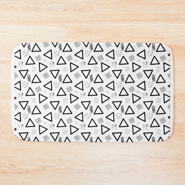 Item preview, Black Triangles with Graffiti and Splatters designed and sold by KeksWorkroom.