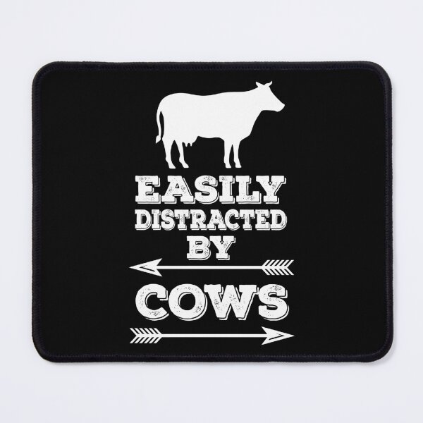 Item preview, Cows Easily Distracted By Cows Birthday Gift Idea designed and sold by haselshirt.