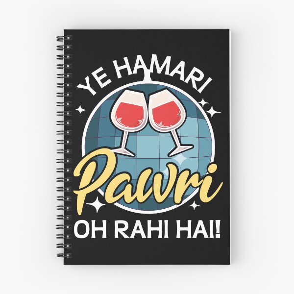 Item preview, Ye Hamari Pawri Oh rahi hai Hindi Meme Quote Party design designed and sold by alltheprints.
