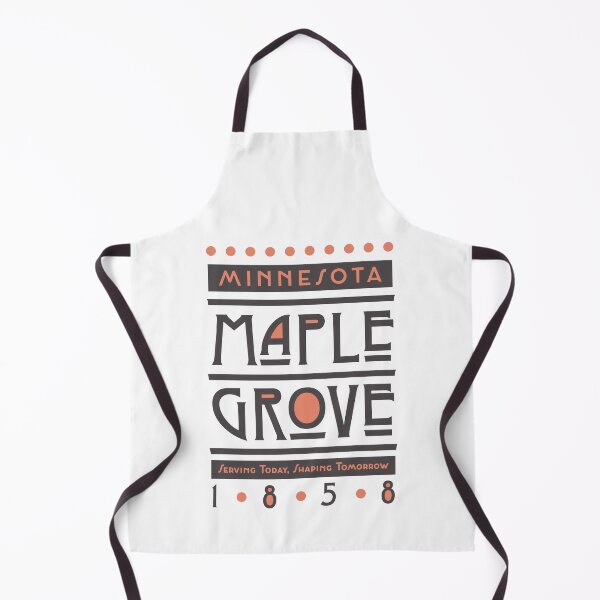 Item preview, Maple Grove, Minnesota, USA. Lettering. Gray and rose color designed and sold by Dmitry Sytnikov.