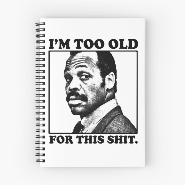 Item preview, Action Movie American Police Motivational For Roger Murtaugh Im Too Old For This Shit Retro Vintage designed and sold by CostaAlmeida.