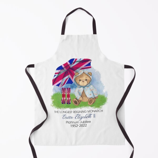Item preview, Platinum Jubilee Bear With Union Jack Umbrella Digital designed and sold by ElainaNienow.