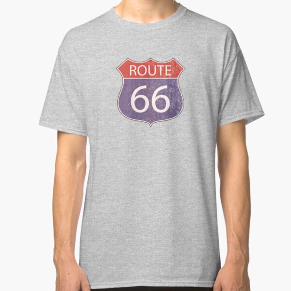 Route 66 Road Sign Classic T-Shirt