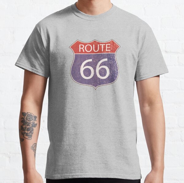 Route 66 Road Sign Classic T-Shirt