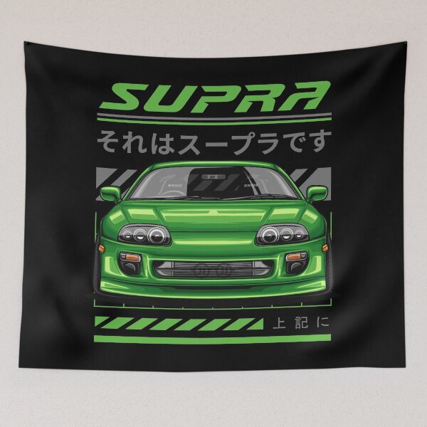 Item preview, Supra MK4 JDM Legends (emerald green)  designed and sold by JioojiProject.